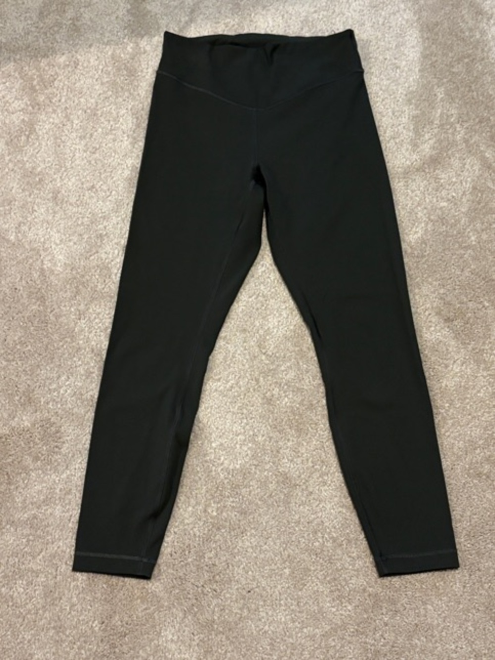 Lululemon olive leggings size 8